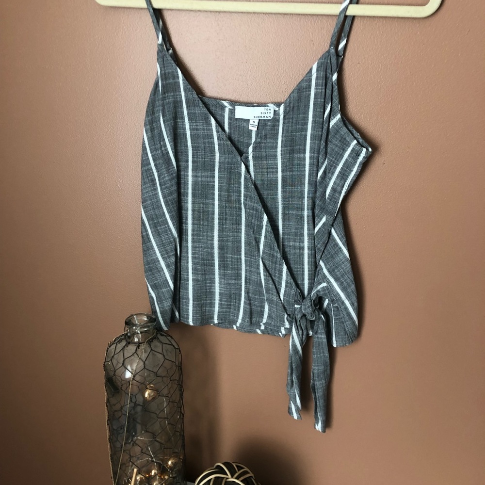 Wrap Style Tank Top